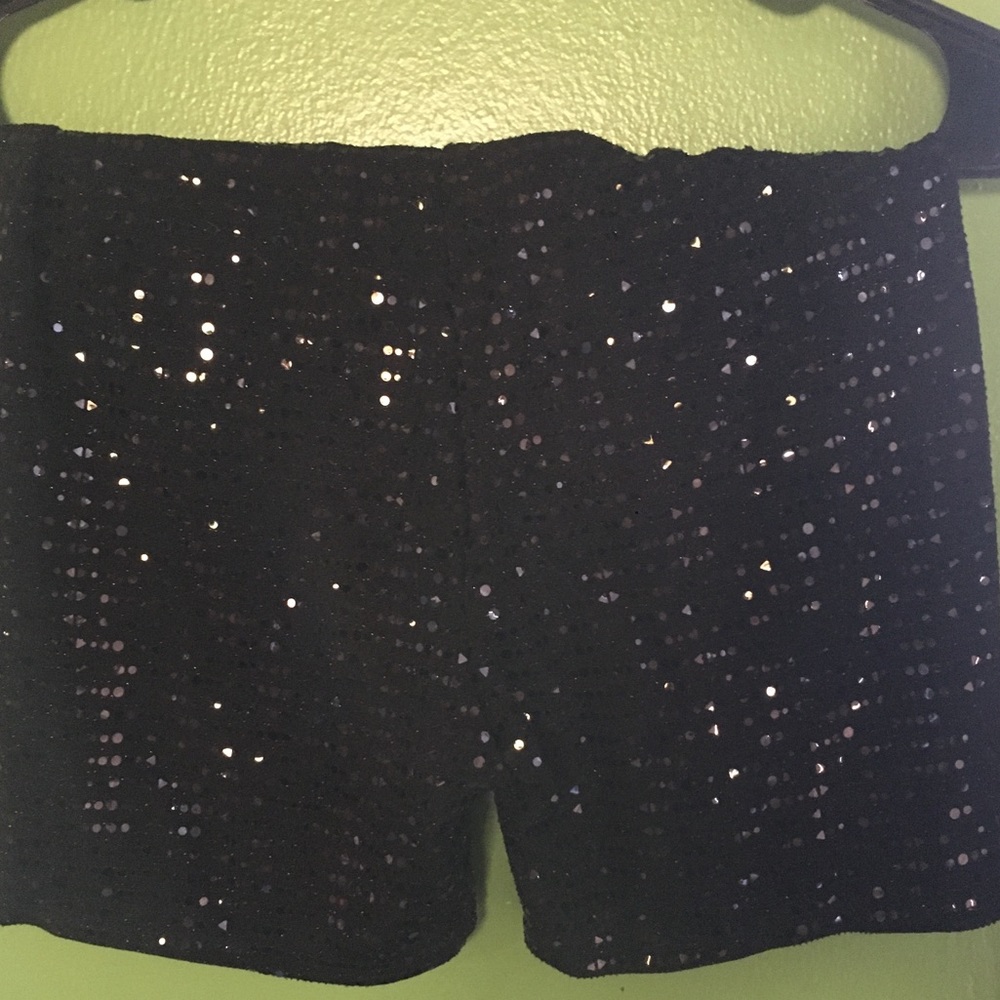 sparkly shorts!